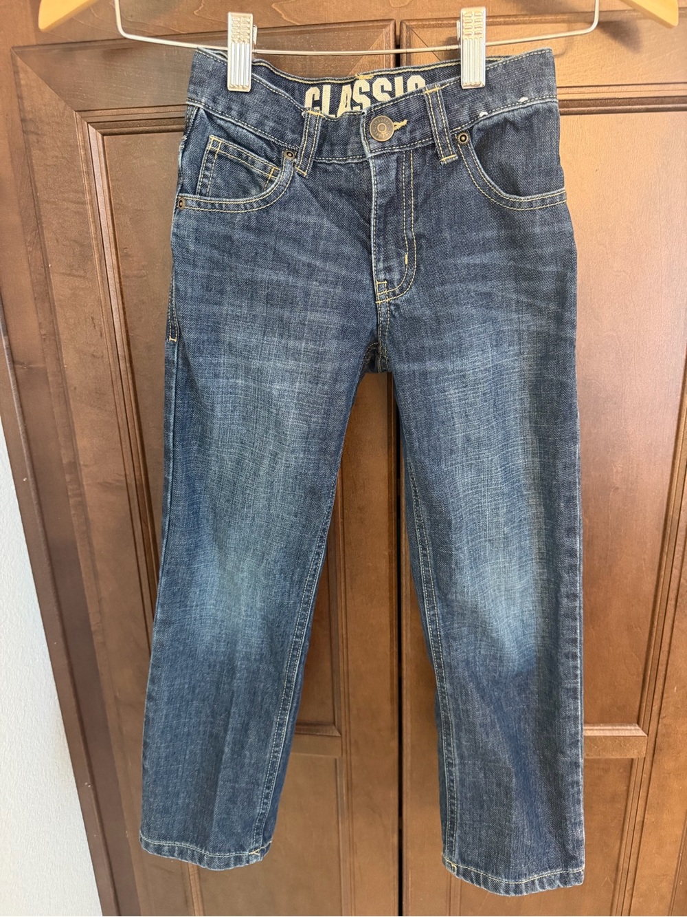 Gymboree Boys Dark Blue Straight-Leg Jeans